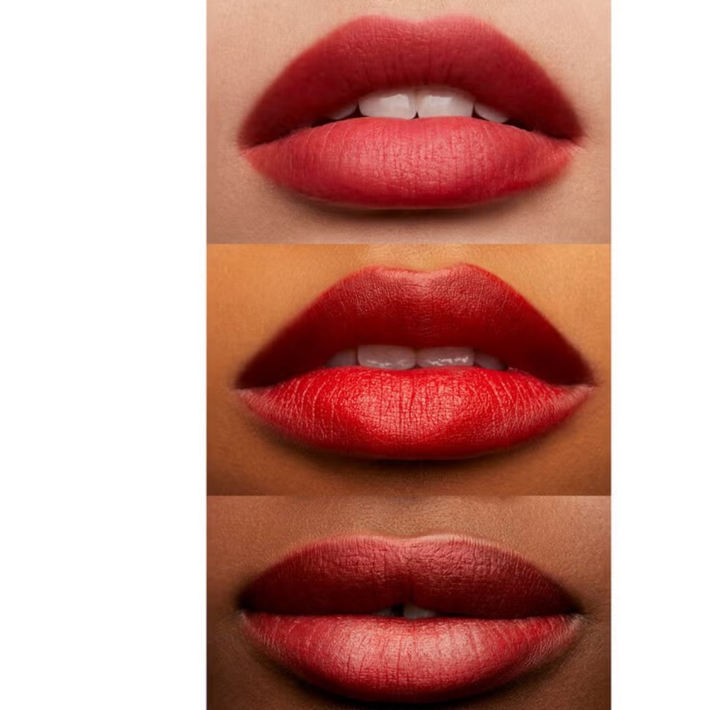 e.l.f. MATTE LIP COLOR IN "RICH RED"  CRAYON TONE #82466 WITH SHARPENER